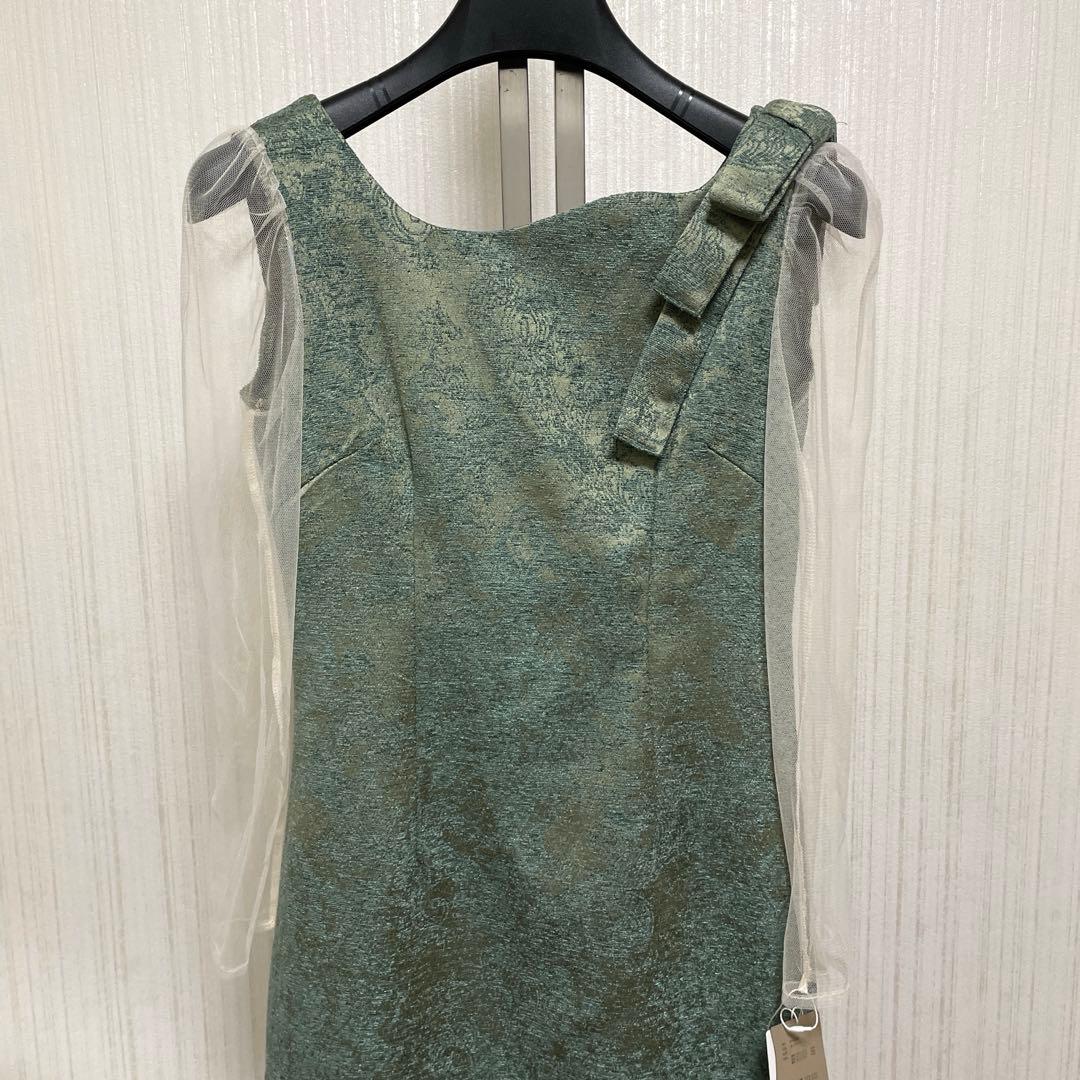 プロフご覧ください　Shoulder ribbon jacquard