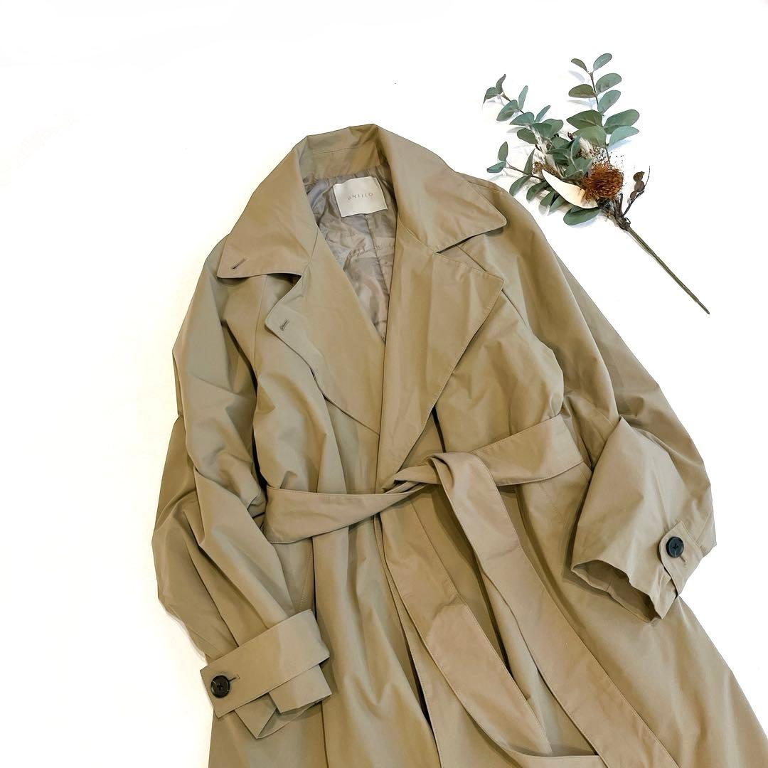 UNFILO オンワード　MOVETEX トレンチコート　中綿入りS モカ