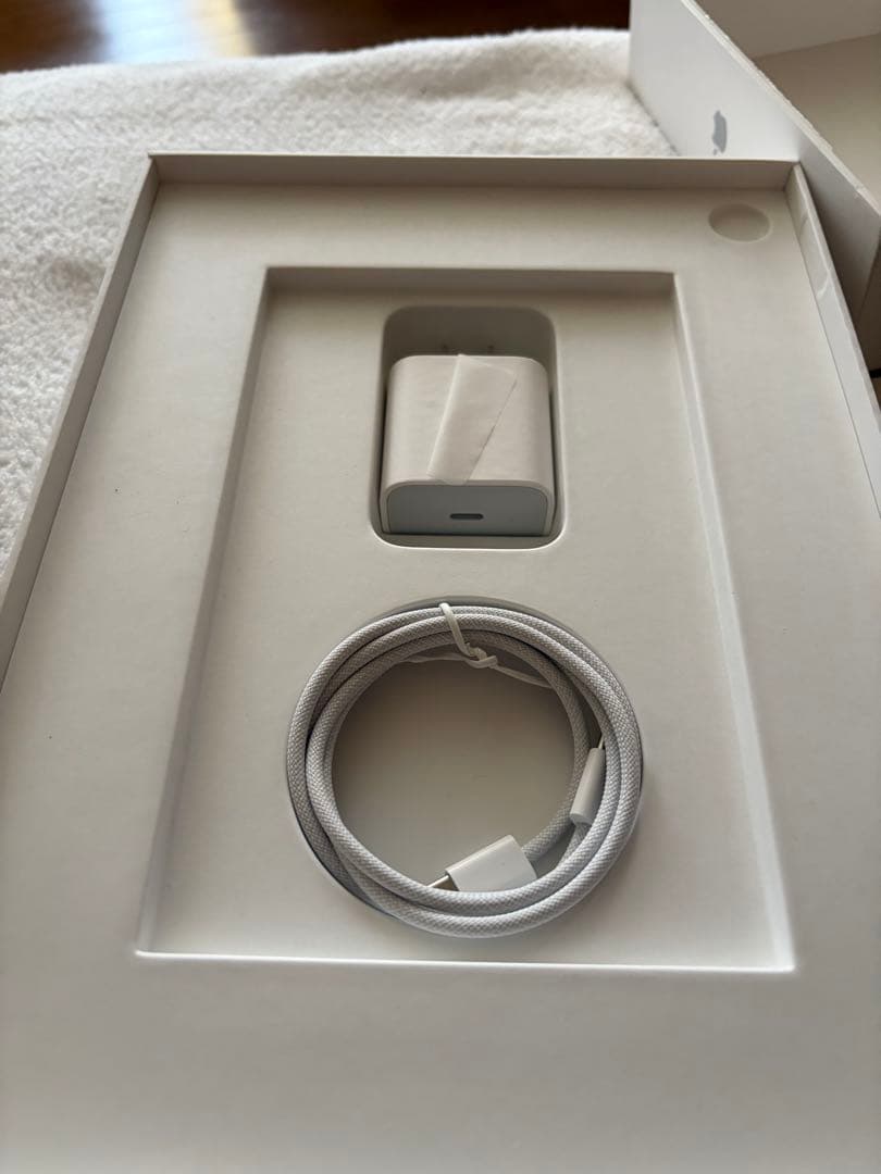 2026年1月24日　購入　Apple iPad 未使用に近い128GBシルバー