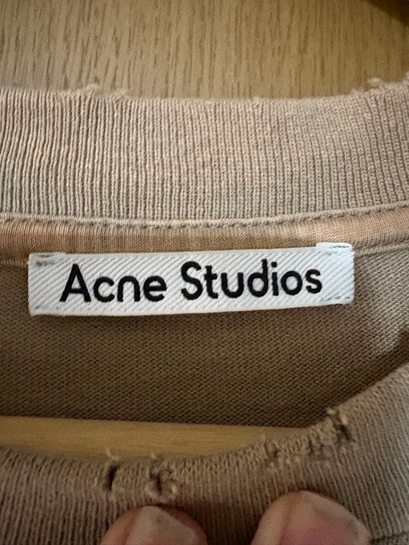 Acne Studios レイヤードプリントTシャツ