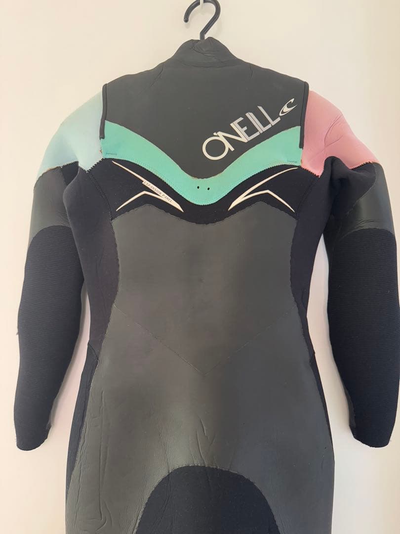 O'Neill フルスーツウェットスーツ ブラック/ピンク/ミント　レディース