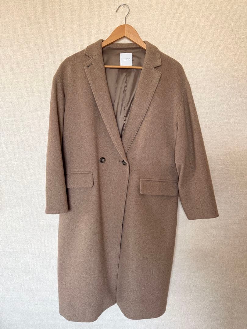 みるこ　3WAYアレンジ襟のかろやかチェスターコート