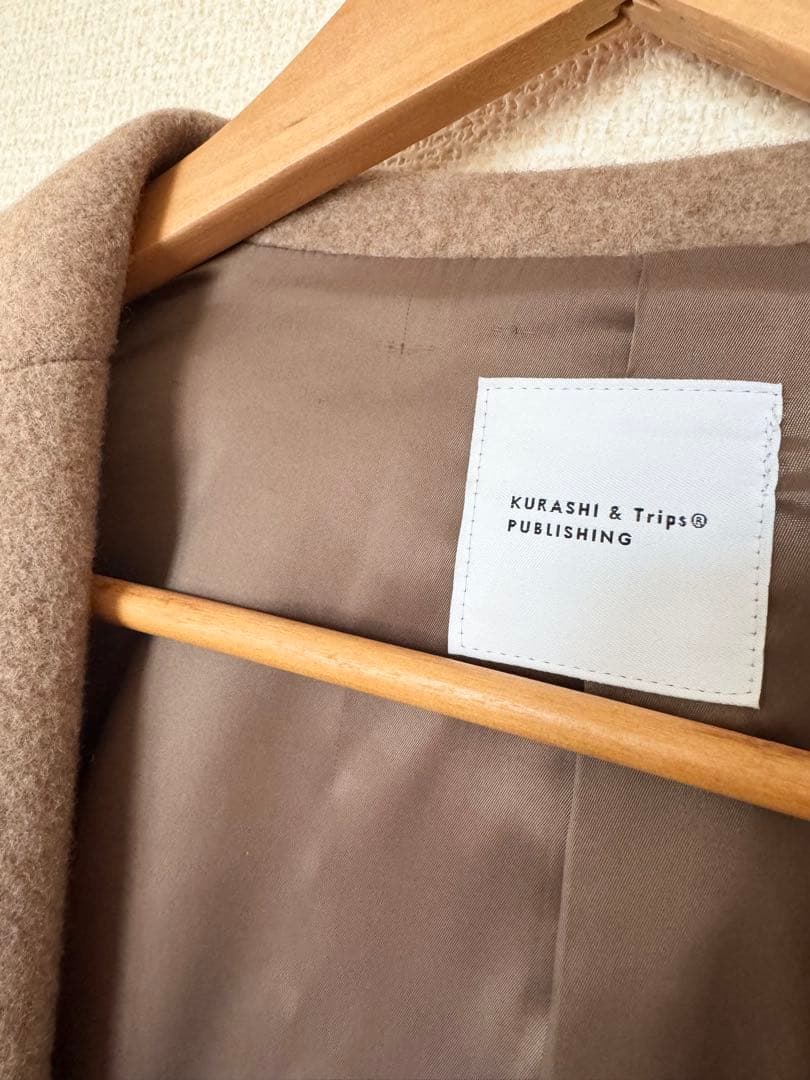 みるこ　3WAYアレンジ襟のかろやかチェスターコート