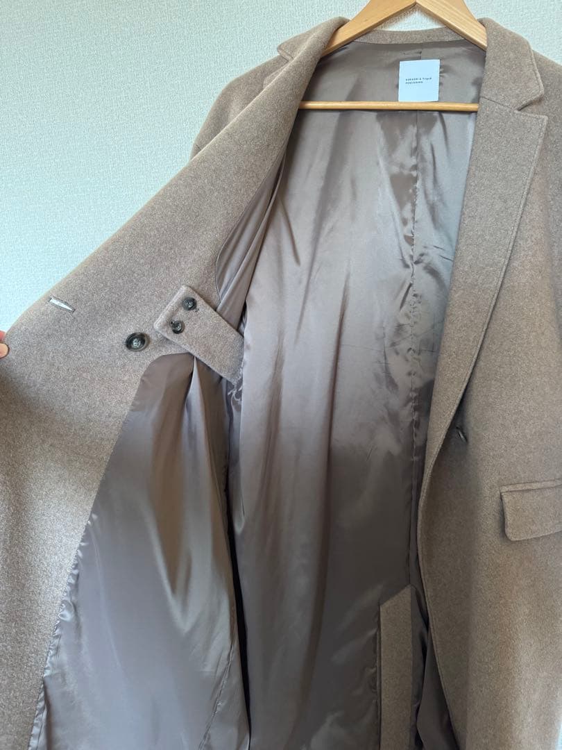 みるこ　3WAYアレンジ襟のかろやかチェスターコート