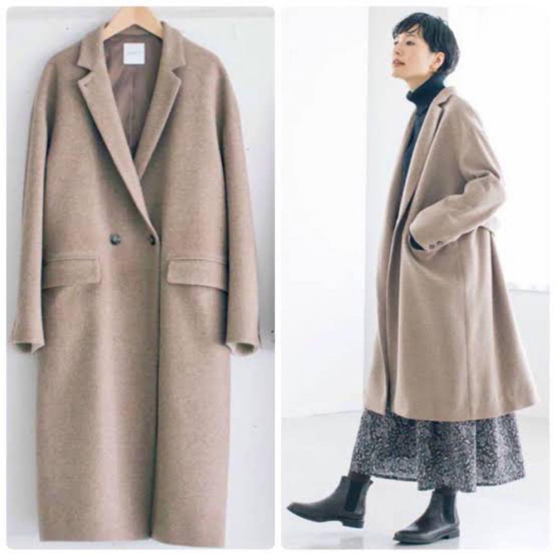 みるこ　3WAYアレンジ襟のかろやかチェスターコート