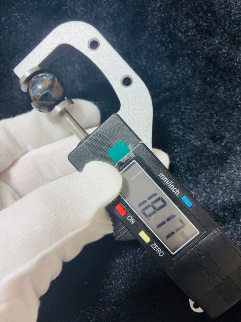 高品質 ナミビア産 ブルーピーターサイト 18mm 1粒 粒売り ブレスレット玉