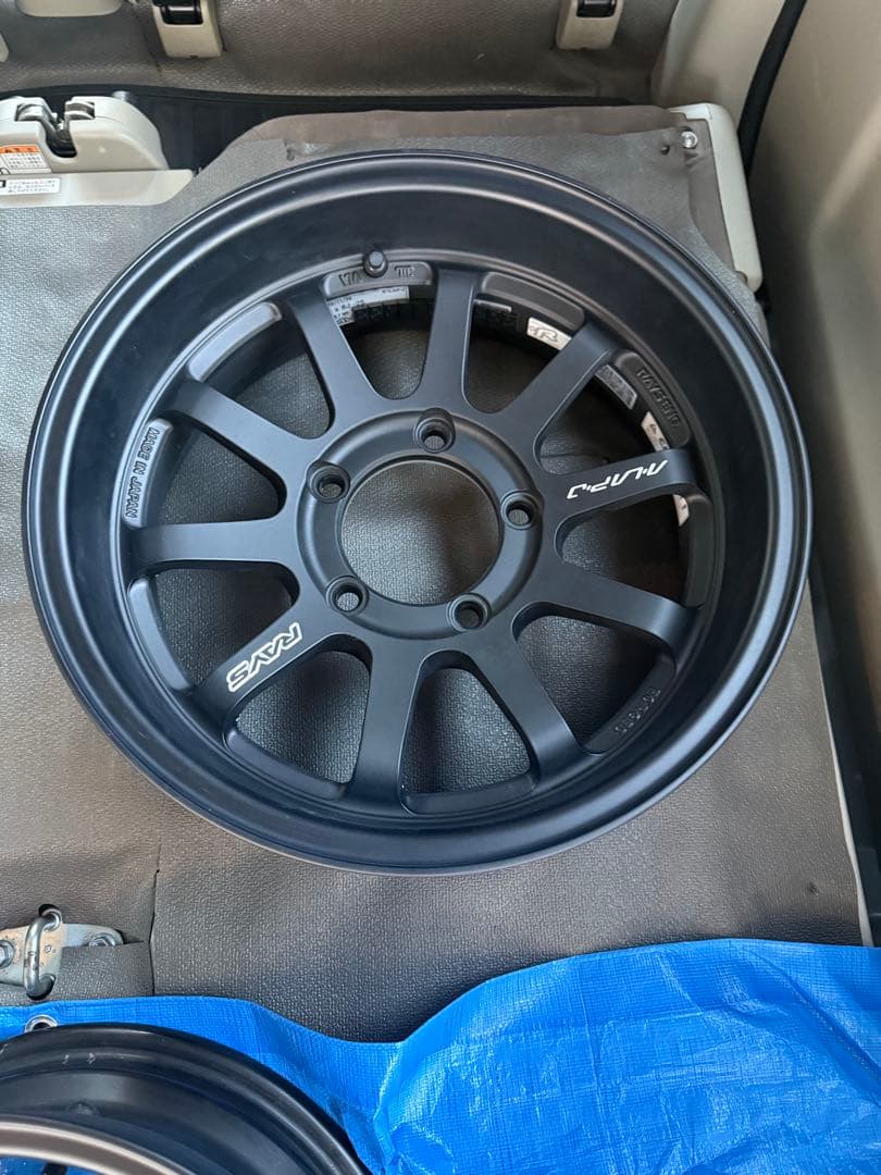 RAYS マットブラック 16インチ ホイール　ジムニーシエラ ５本セット