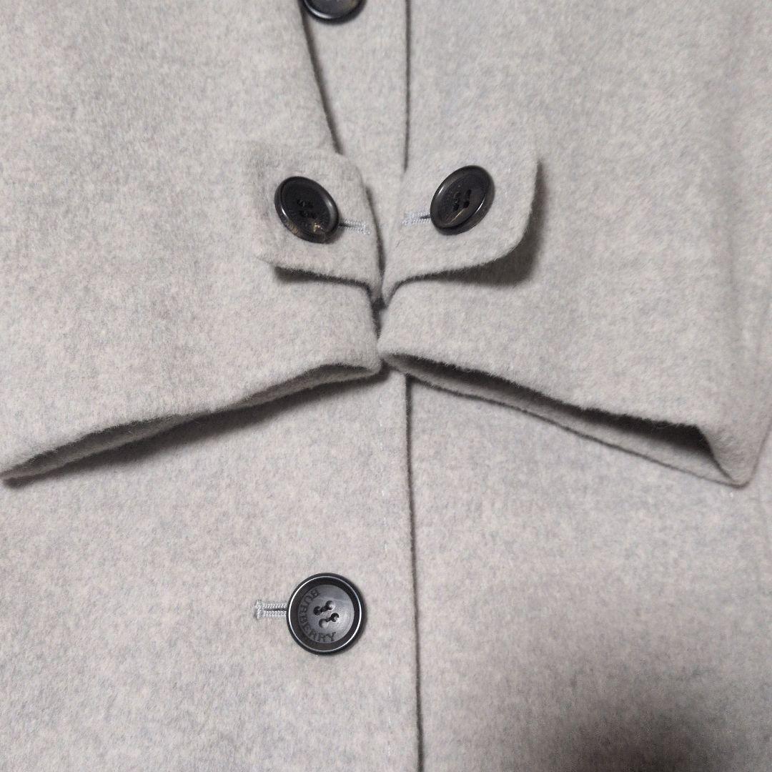 BURBERRY グレー ロングコート 38