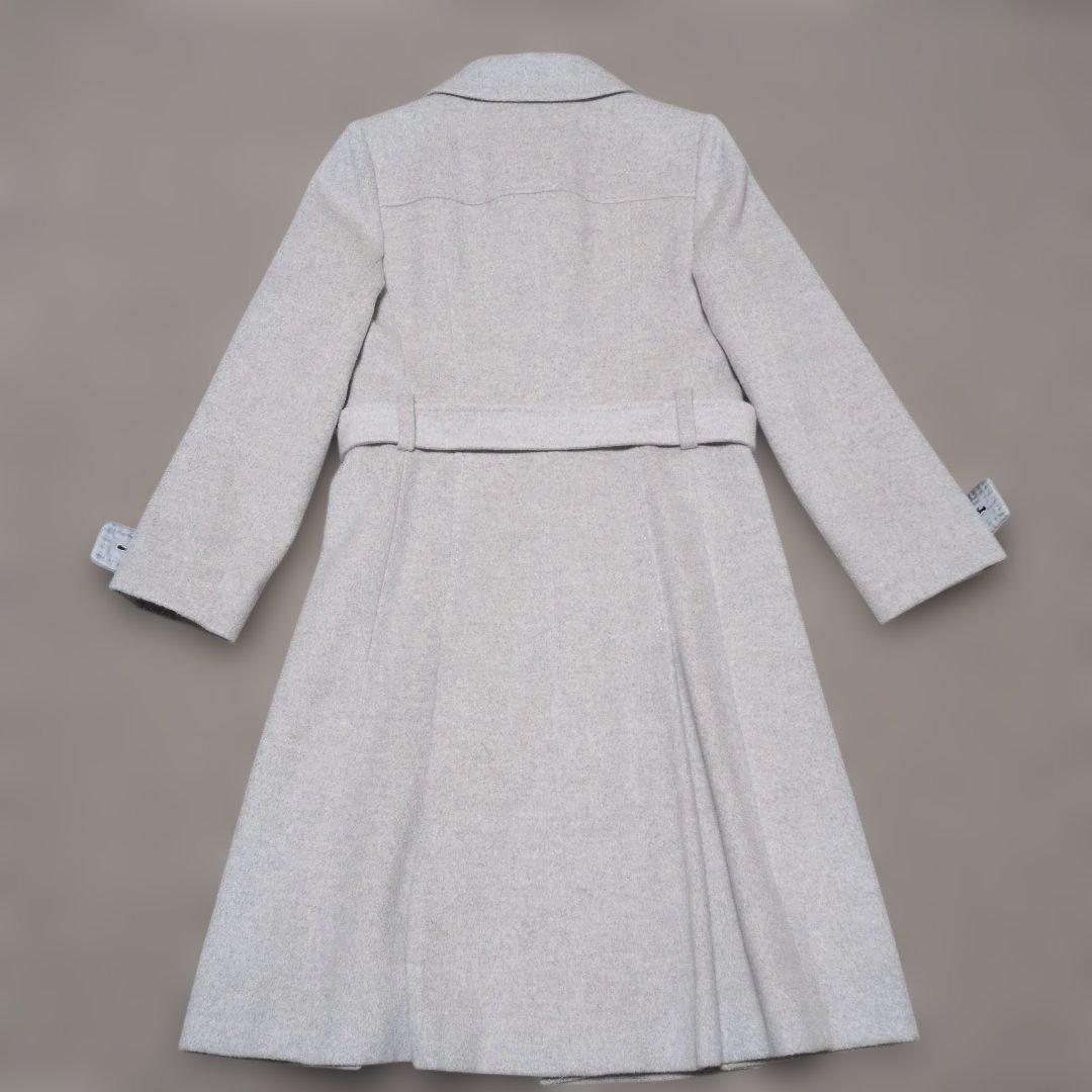 BURBERRY グレー ロングコート 38