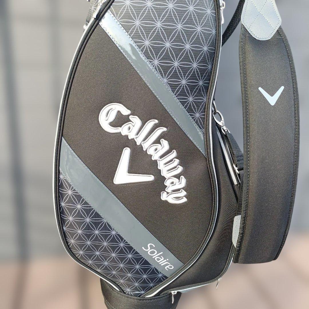 Callaway Solaire キャディバッグ 黒/グレー