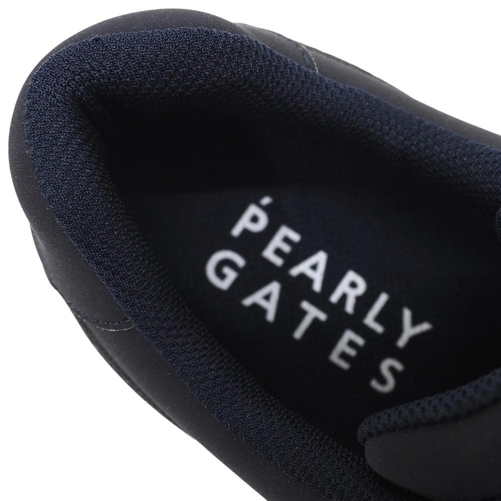 L06135 新品 PEARLY GATES ゴルフシューズ：25cm 紺