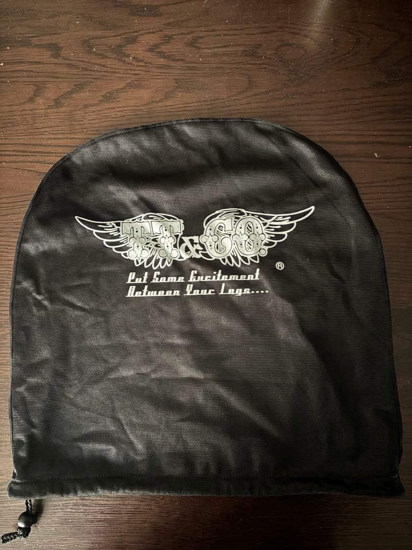 TT&CO. スーパーマグナム ジェットヘル アイボリー サイズ57-58cm