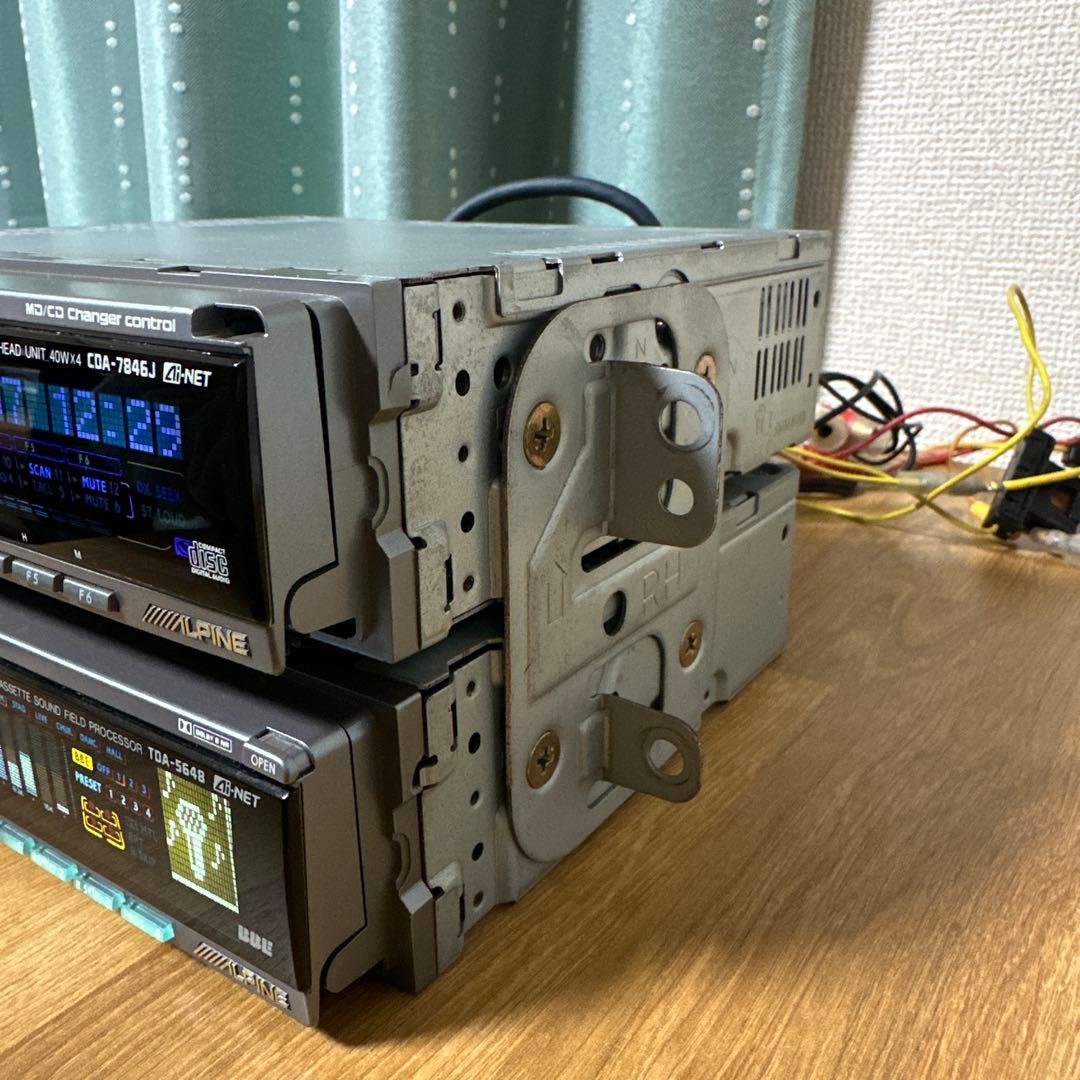 ALPINE CDA-786J TDA-564B 当時物　送料込み