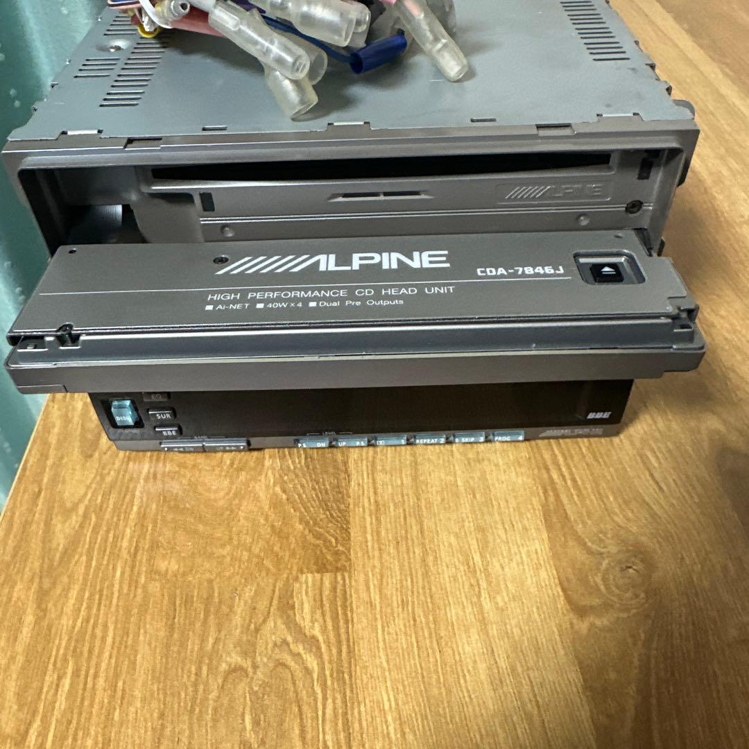 ALPINE CDA-786J TDA-564B 当時物　送料込み