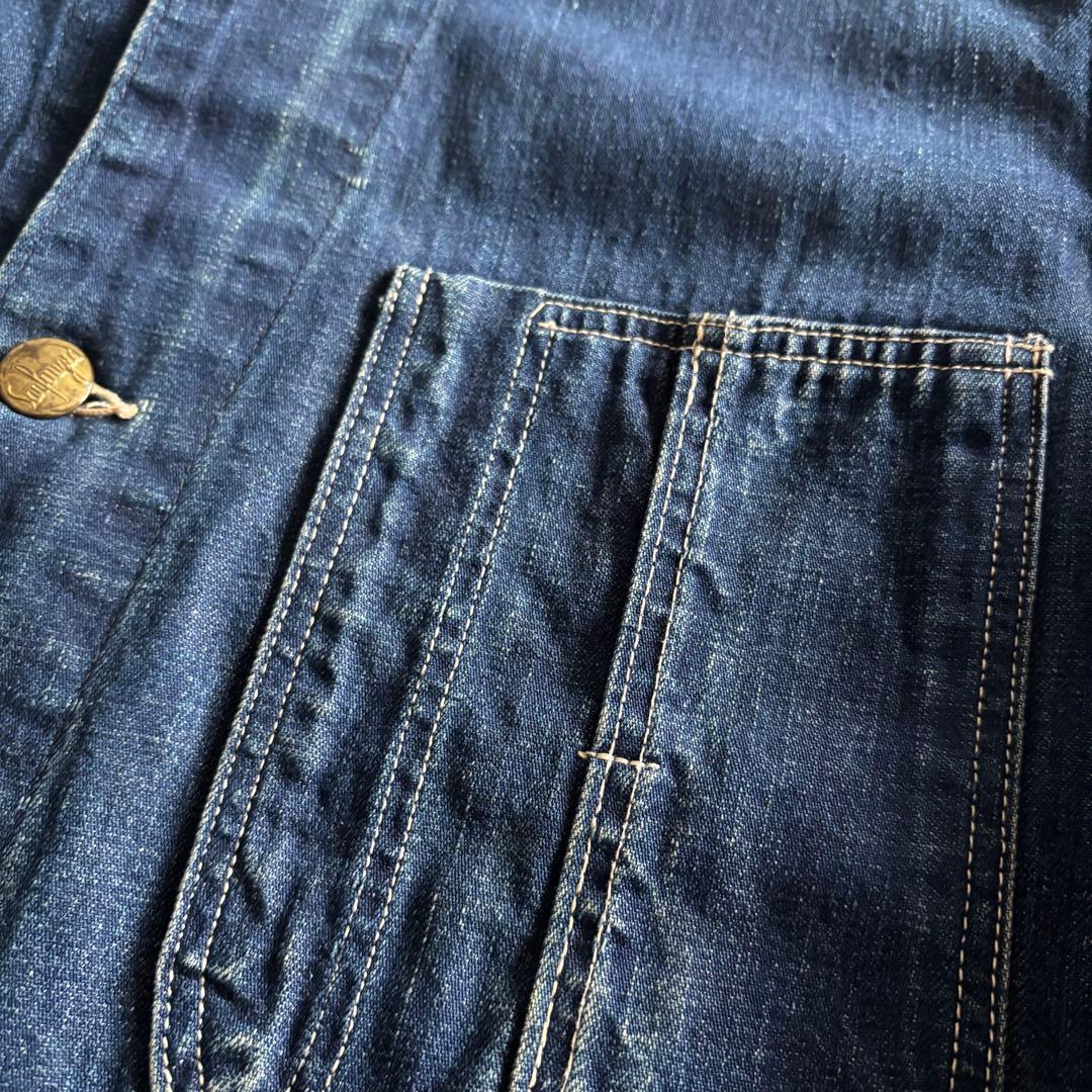 40s 50s カバーオール coverall vintage 濃紺 大戦モデル