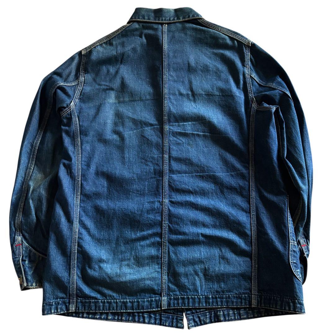 40s 50s カバーオール coverall vintage 濃紺 大戦モデル