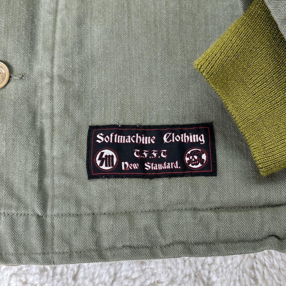 美品SOFTMACHINE /ソフトマシーンA-2ボアジャケット M