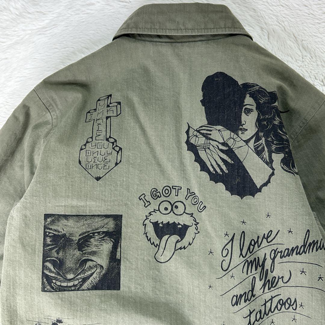 美品SOFTMACHINE /ソフトマシーンA-2ボアジャケット M