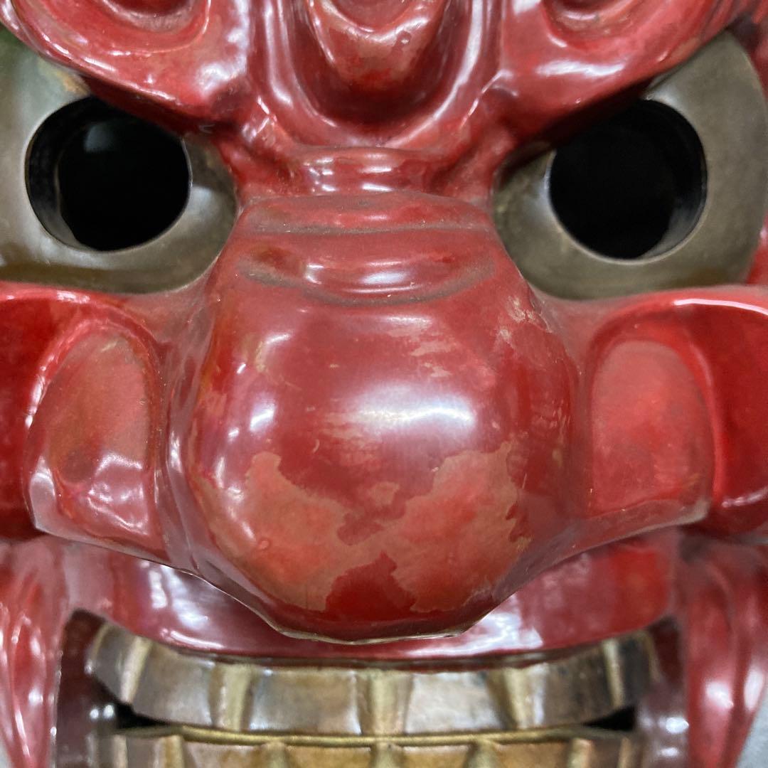 鬼面　お面　タヂカラオ　神楽面　能面