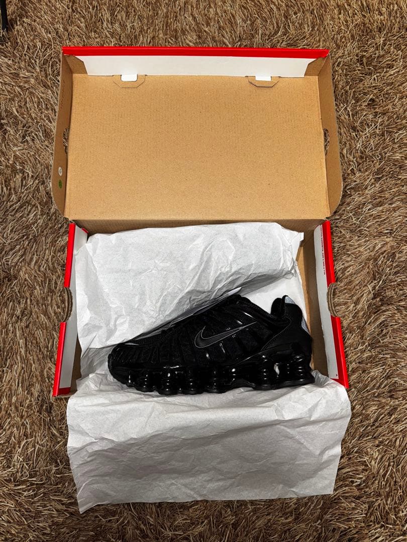 靴 NIKE SHOX TL BLACK 24cm