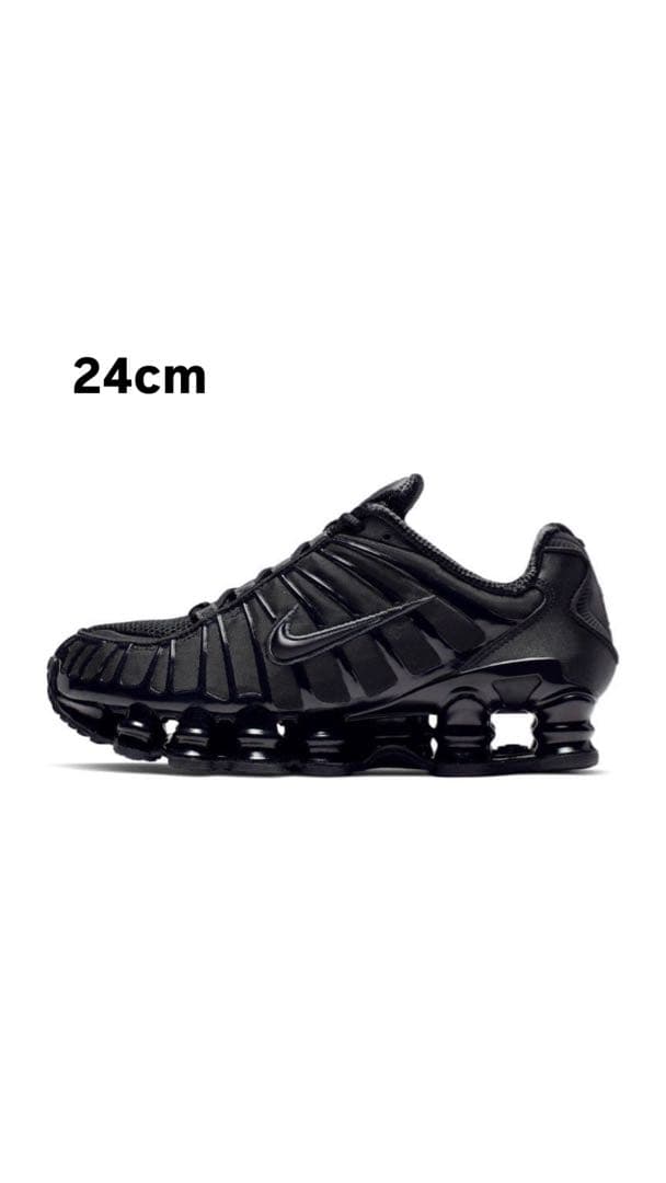 靴 NIKE SHOX TL BLACK 24cm