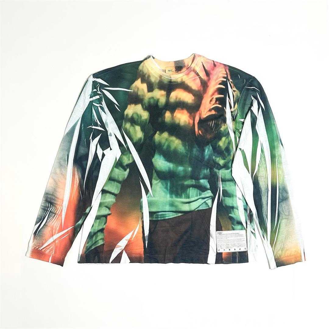 YAKU Green 3000AD Kojo Long Sleeve ロンT