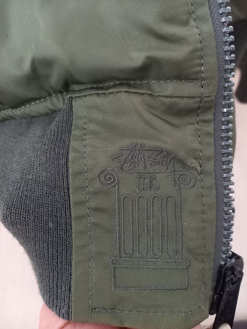 STUSSY ALPHA FRAGMENT MA-1 25周年モデル