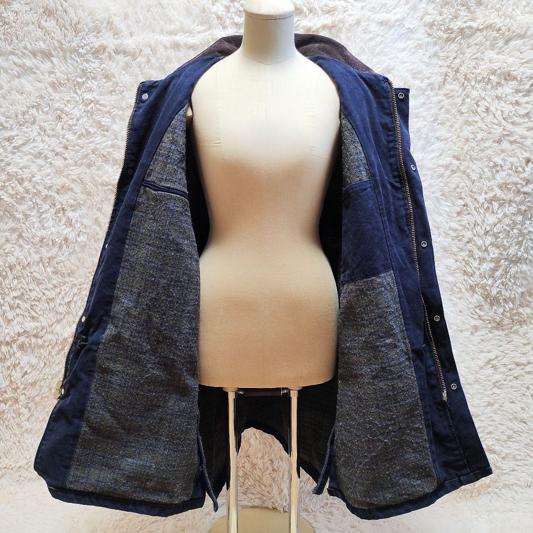 カーハート　ワークジャケット　ランチコート　カバーオール　チェック柄　メキシコ製