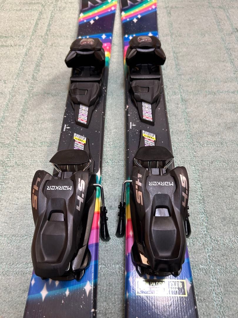 k2 フリースタイルスキー 119cm ジュニア 調整ビンディング付き