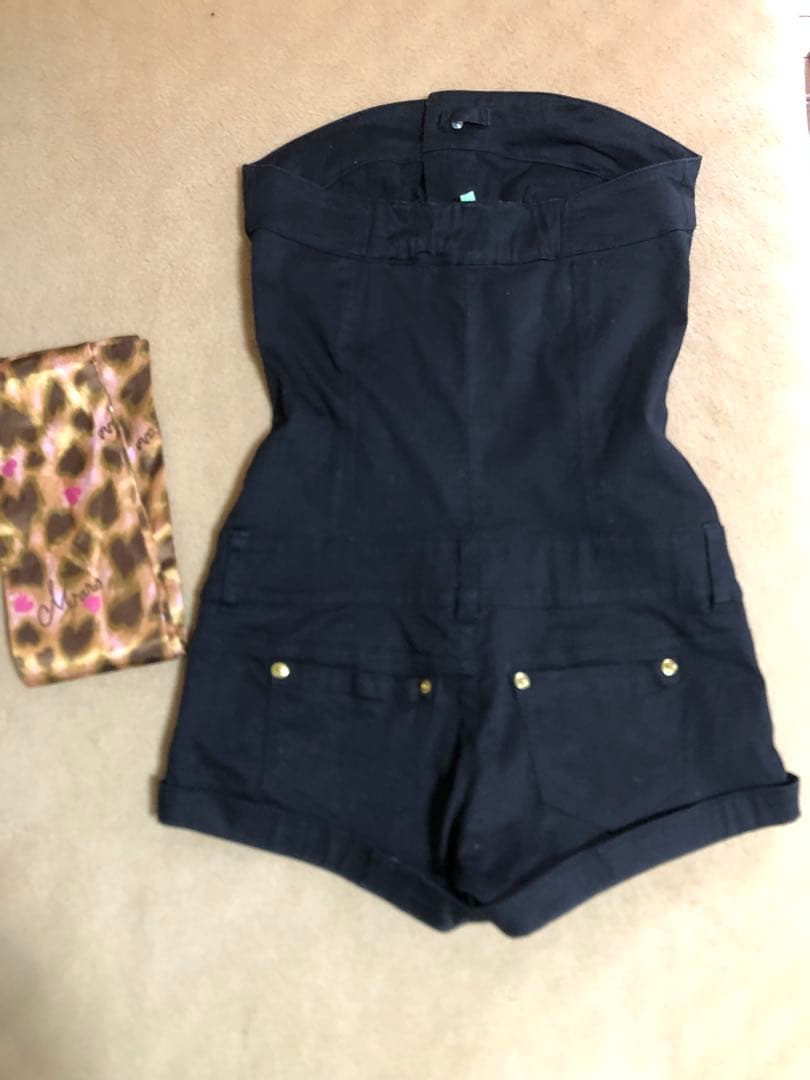 MA＊RS豹柄ベルト付き♡ ベアオールインワン　MARS サロペット