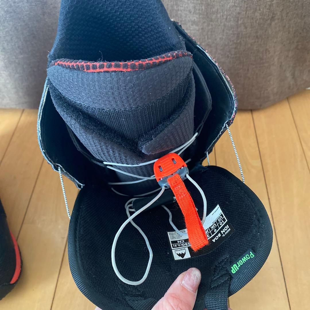 スノーボードブーツ ブラック/レッド　バートン　28cm Burton スノボ