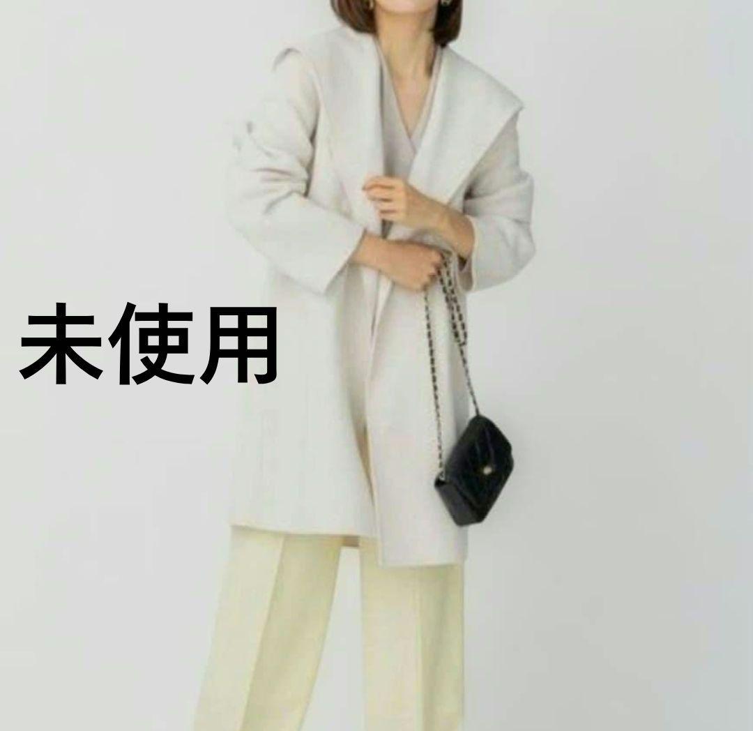 23区　定価6、5万　ウールリバー　フーデッドコート