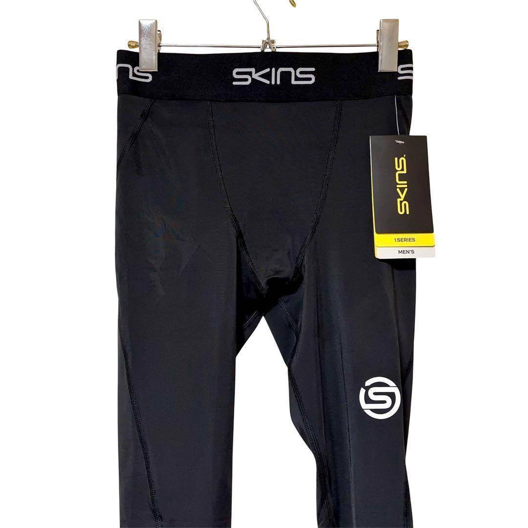 [新品] スキンズ SERIES-1 サポート ロングタイツ ブラック Lサイズ