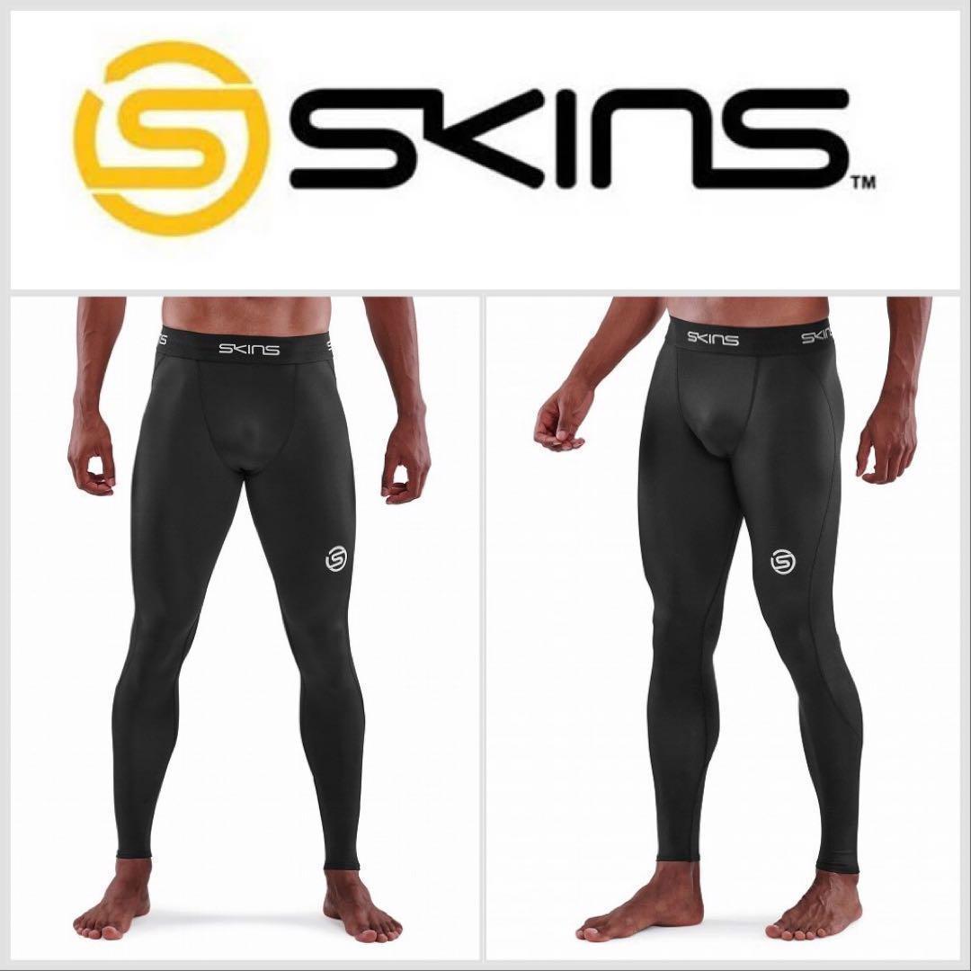 [新品] スキンズ SERIES-1 サポート ロングタイツ ブラック Lサイズ