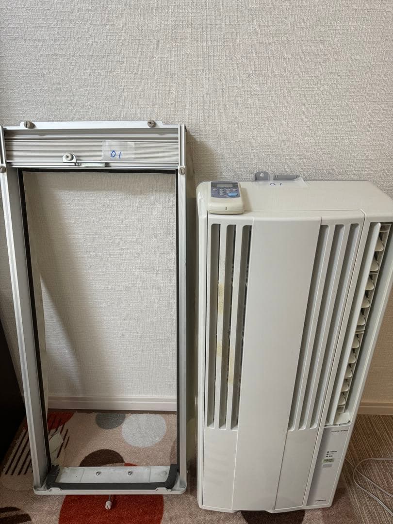 コロナルームエアコン ウインド形冷房専用 形式名 CW-169G