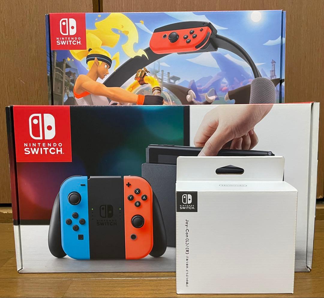 K*様 Nintendo Switch 本体、ソフト、コントローラー3点セット