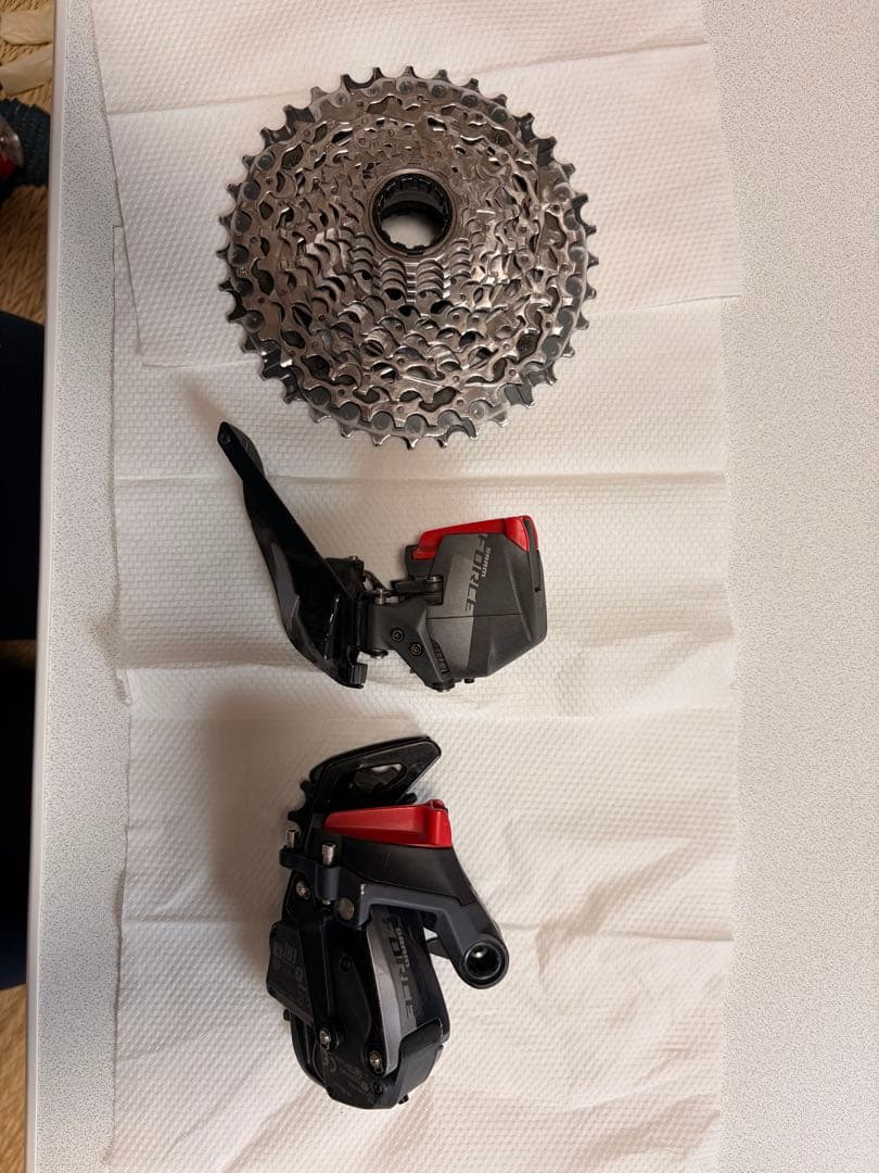 sram force etap axs d1 前後変速機 カセット チェーン付き