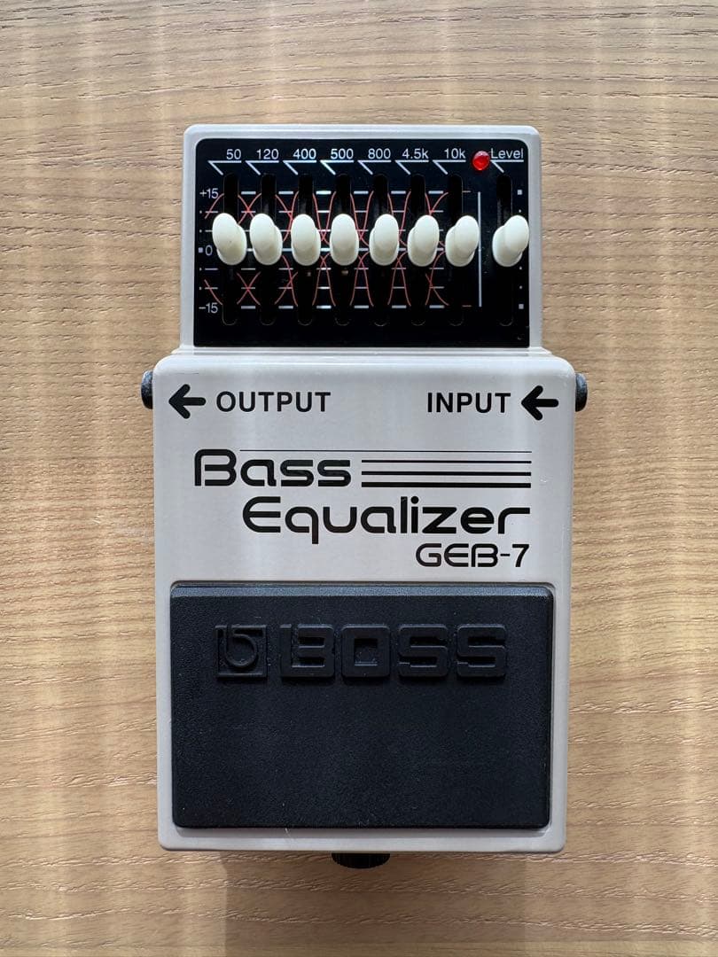 【美品】BOSS Bass Equalizer GEB-7 ベース用エフェクター