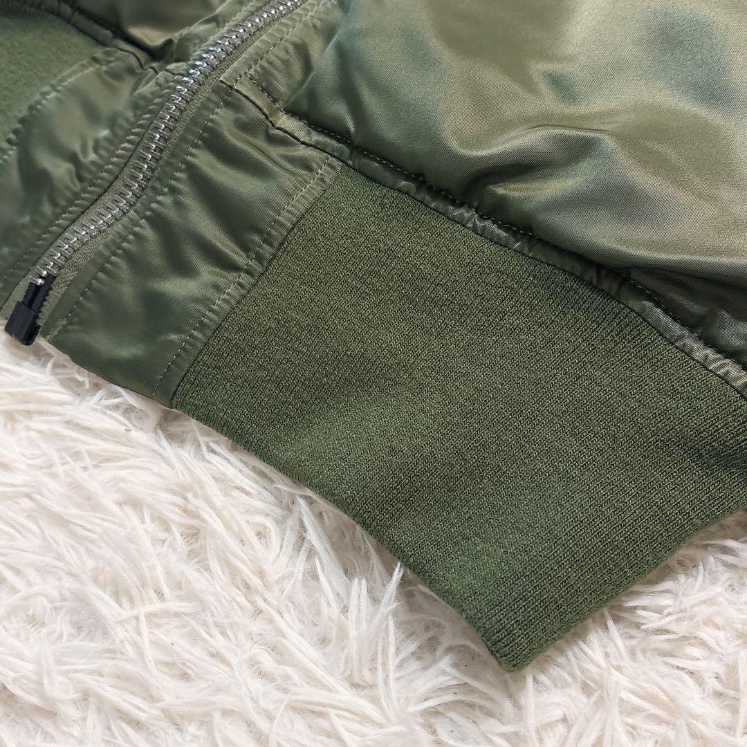 ✨極美品✨ アルファインダストリーズ MA-1 フライトジャケット オリーブ