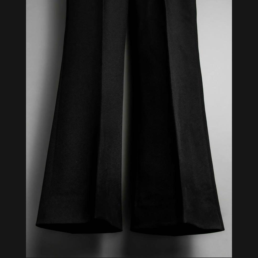 パンツ SHIKITARI PINTUCK MEGA FLARE SLACKS