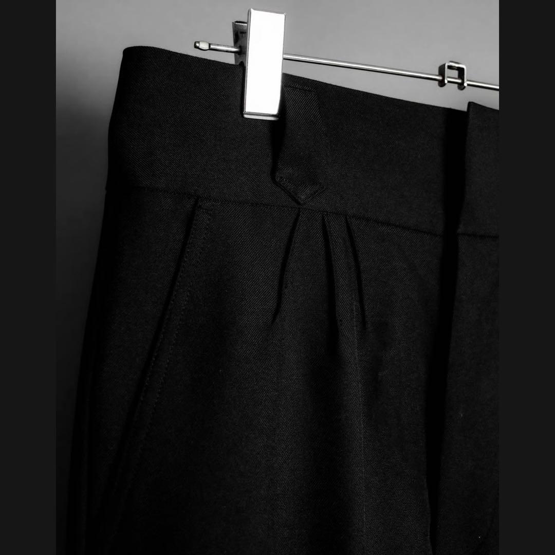 パンツ SHIKITARI PINTUCK MEGA FLARE SLACKS