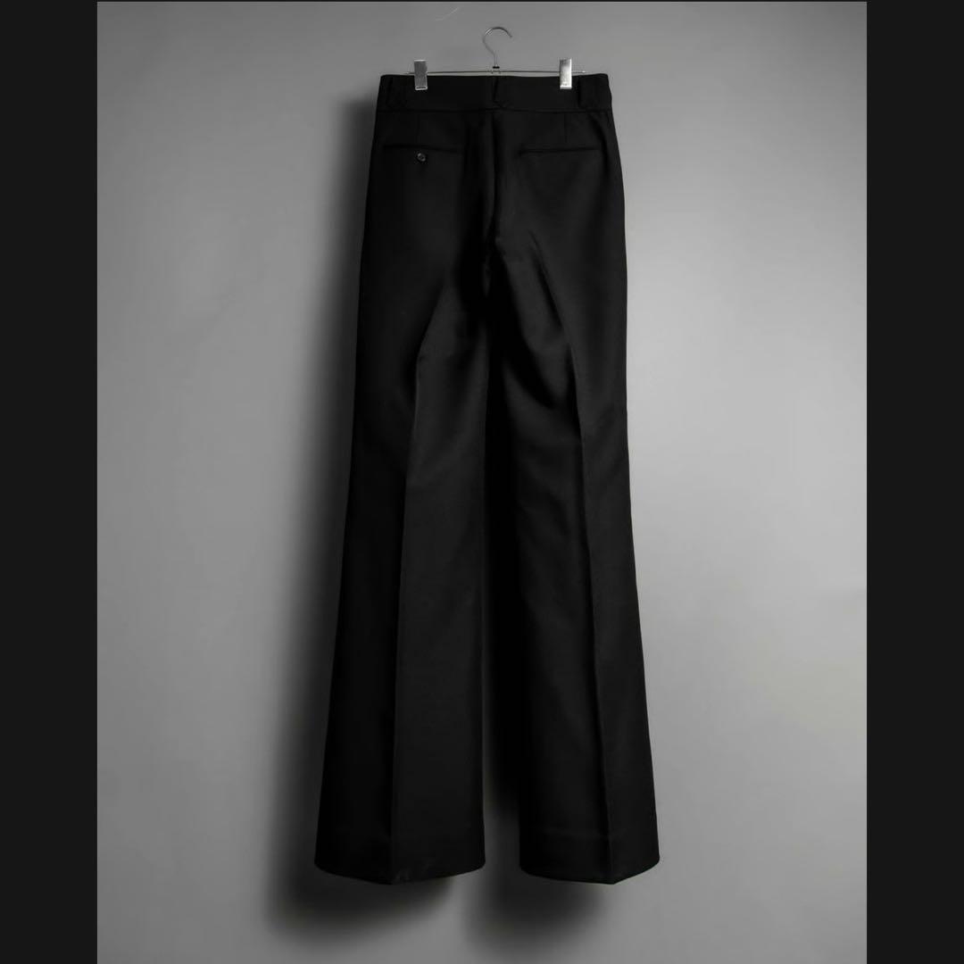 パンツ SHIKITARI PINTUCK MEGA FLARE SLACKS