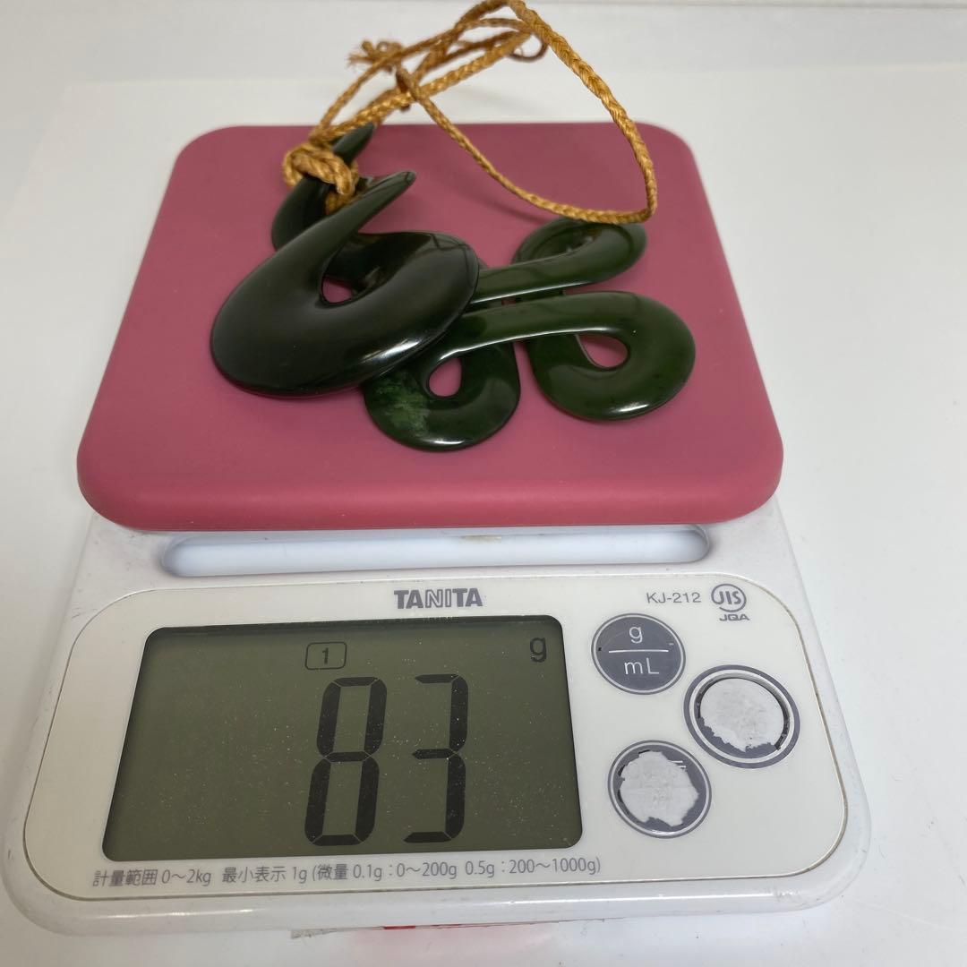 翡翠ネックレス2点　83g 東さ7-0331ア㉝