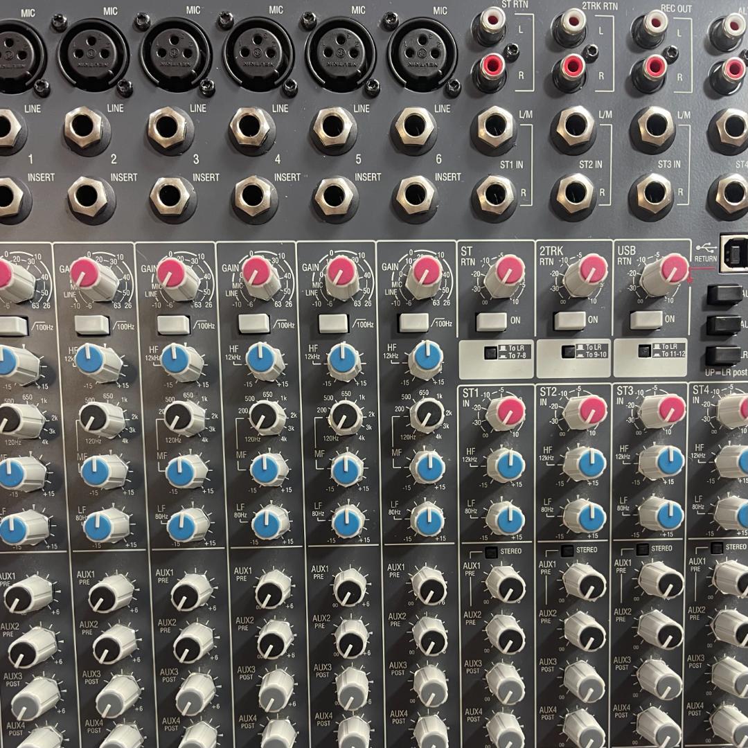 Allen & Heath ZED-14 アナログミキサー【ジャンク扱い】