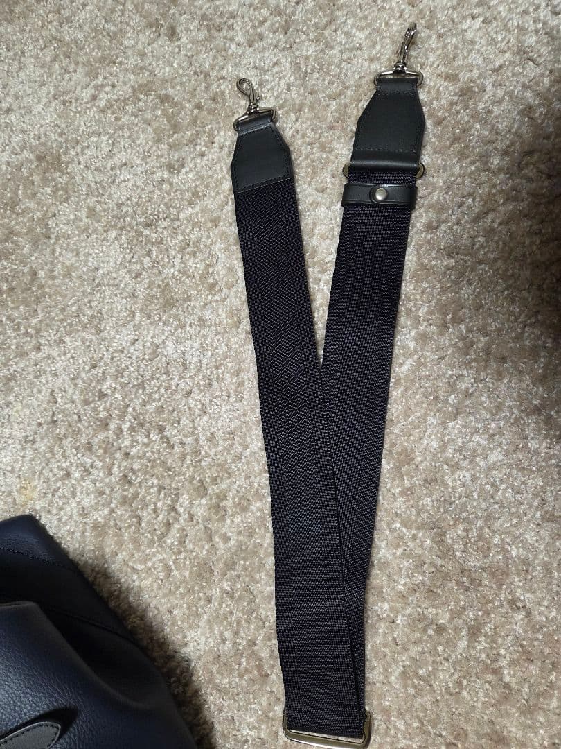 ソメスサドルボストンバックネイビー