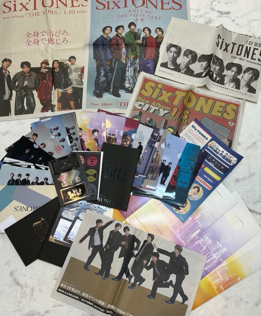 【10/31まで】SixTONES CD Blu-ray まとめ　アルバム