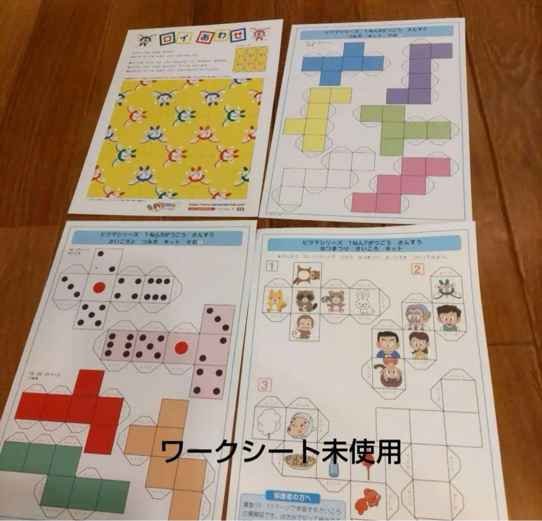 1年分 SAPIXピグマ小1 サピックスピグマ 1年生　SAPIX 入室テスト