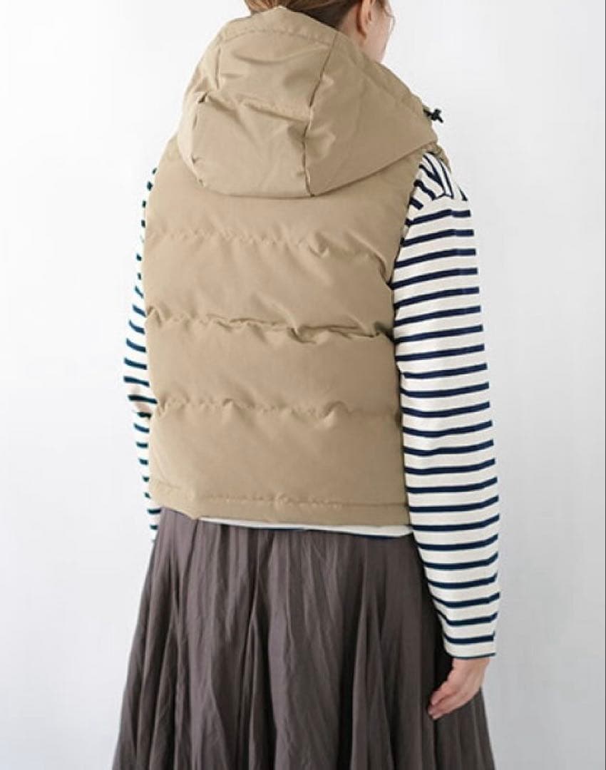 ダントン DANTON WOMEN'S HOODED DOWN VEST
