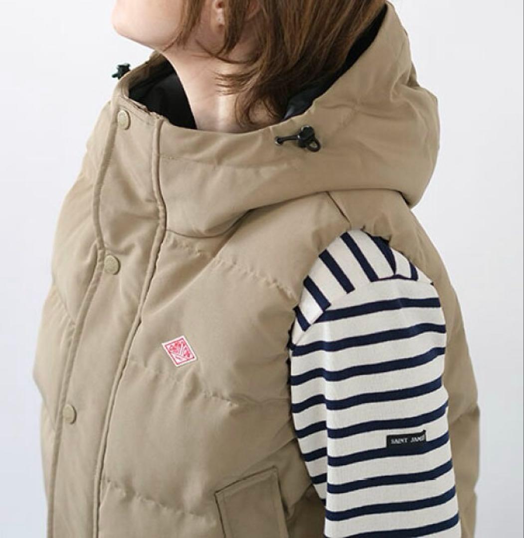 ダントン DANTON WOMEN'S HOODED DOWN VEST