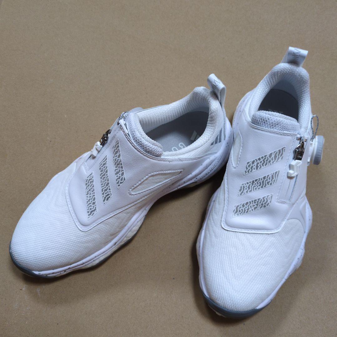 アディダス ゴルフシューズ 23.0cm ホワイト